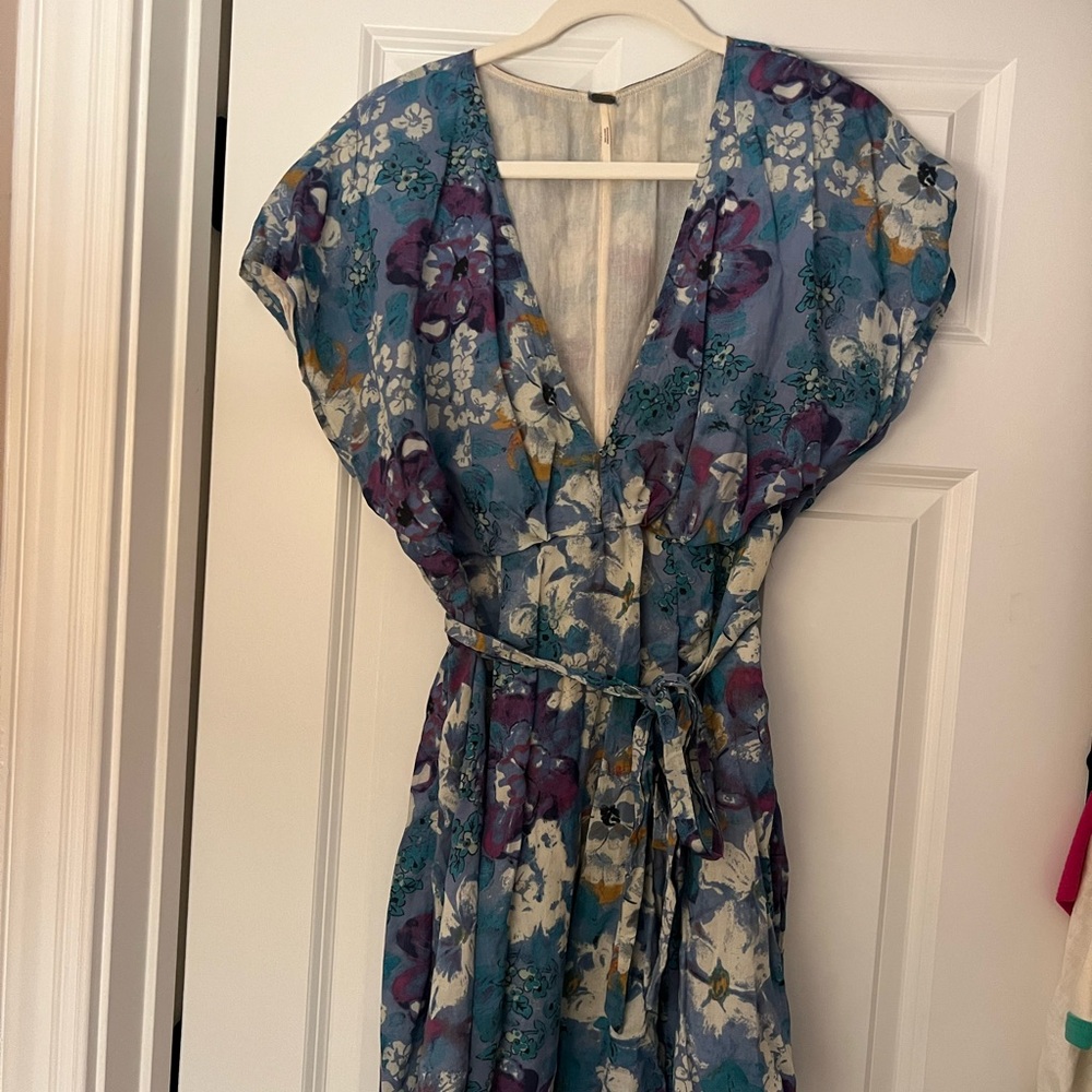 Free People Freddy Tie mini dress